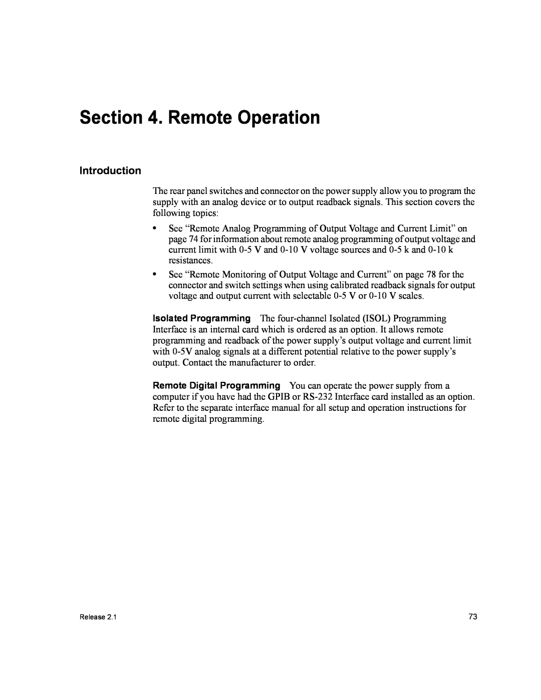 Xantrex Technology XFR 2800 manual Remote Operation, Introduction 