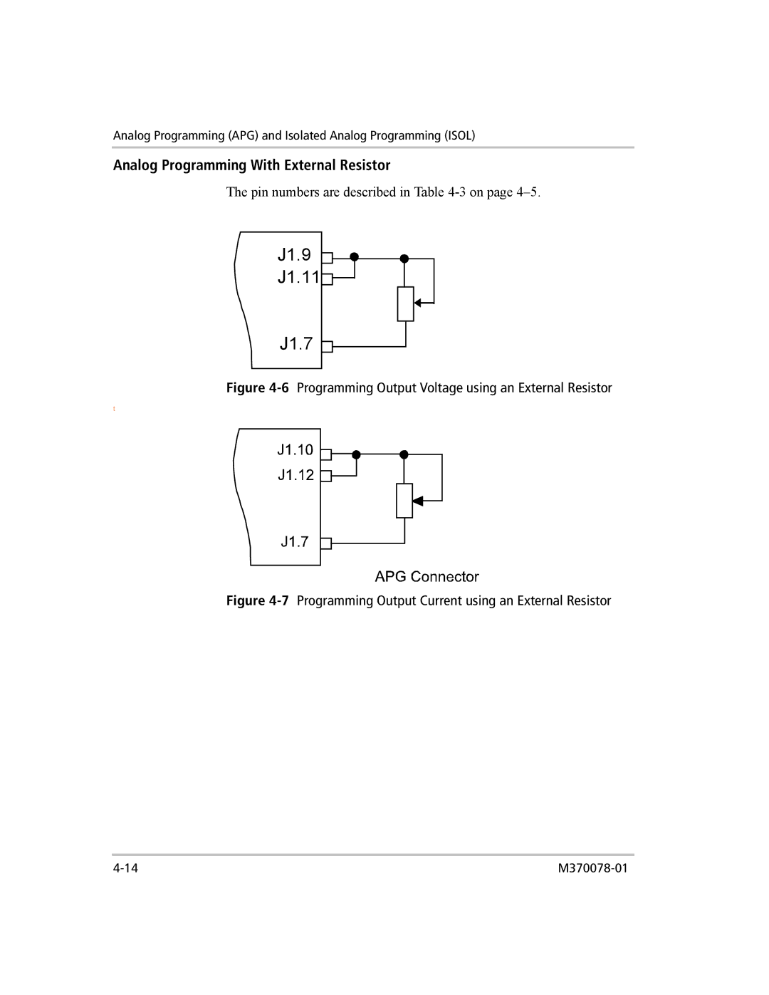 Xantrex Technology XG 850 manual 6Programming Output Voltage using an External Resistor 