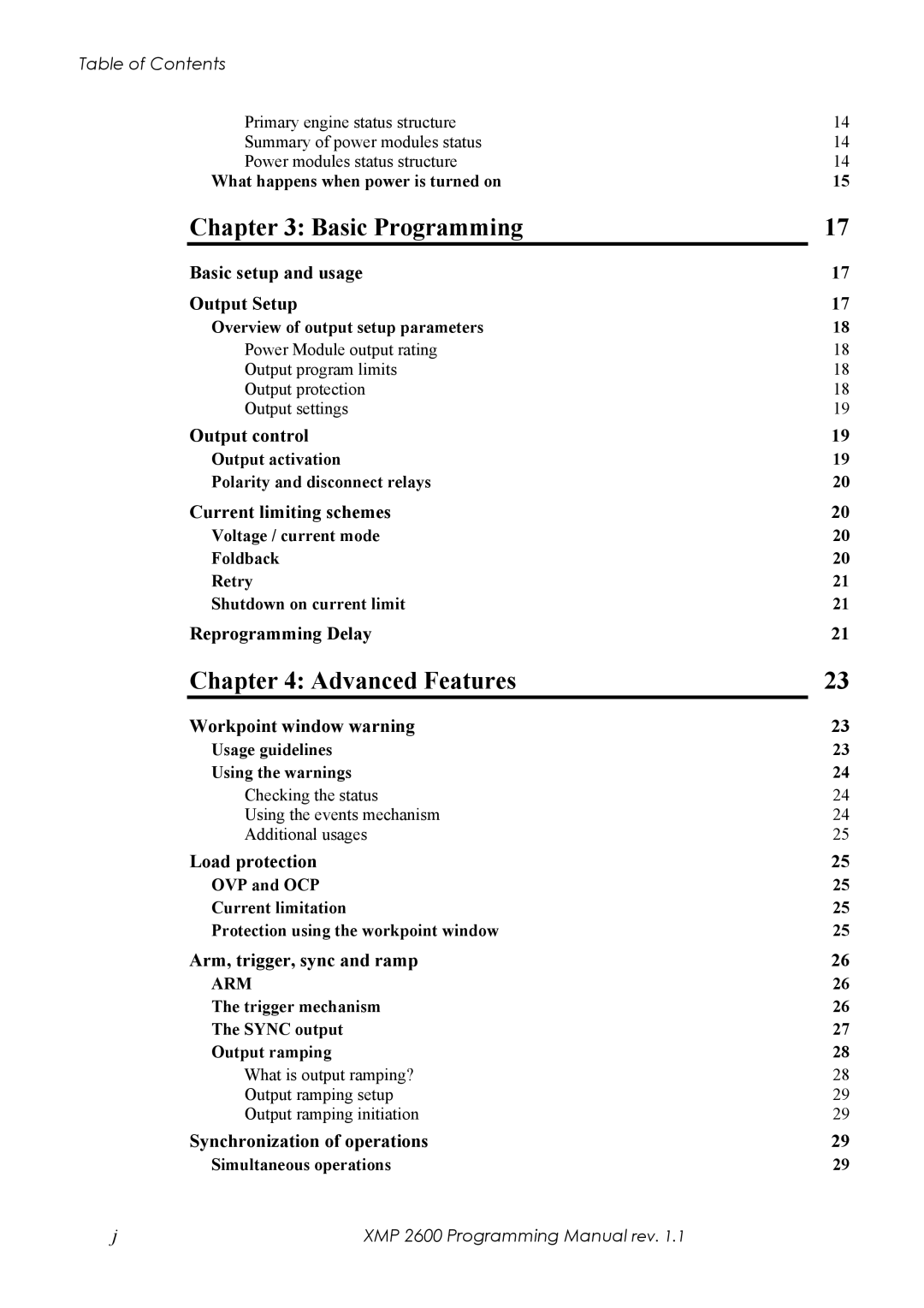 Xantrex Technology XMP 2600 manual Basic Programming 