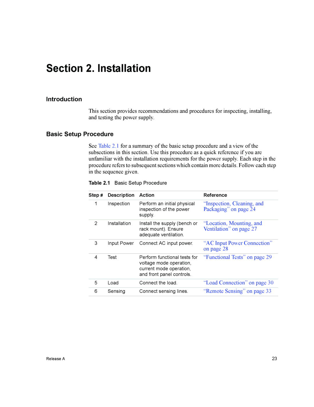 Xantrex Technology XPD 60-9, XPD 7.5-67, XPD 120-4.5, XPD 33-16, XPD 18-30 manual Introduction, Basic Setup Procedure 