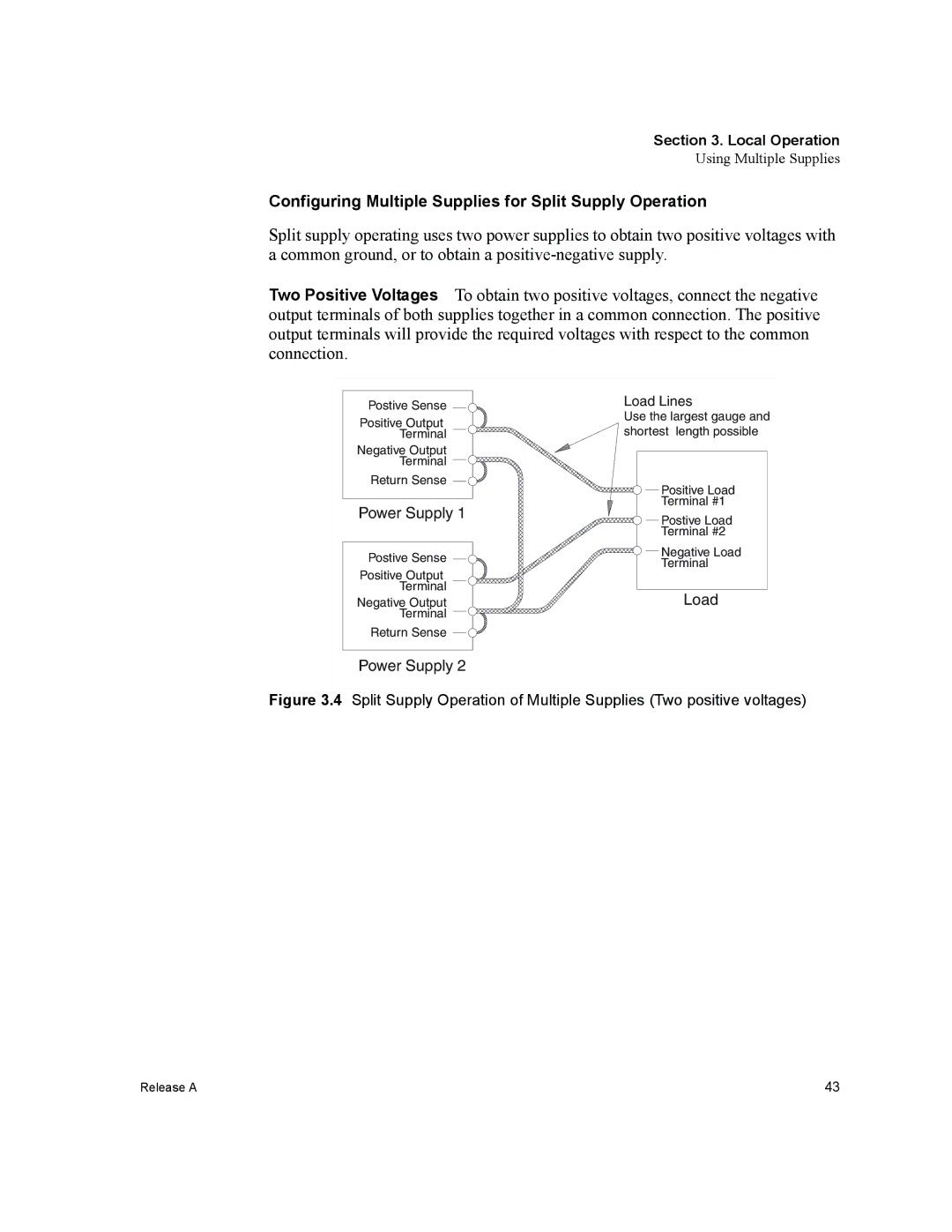 Xantrex Technology XPD 60-9, XPD 7.5-67, XPD 120-4.5, XPD 33-16 Configuring Multiple Supplies for Split Supply Operation 