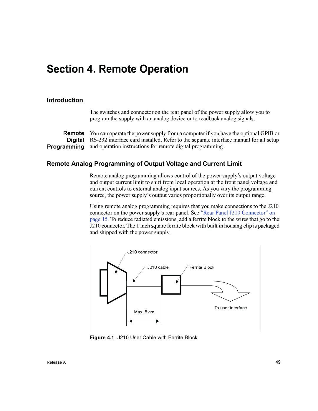 Xantrex Technology XPD 7.5-67, XPD 60-9, XPD 120-4.5, XPD 33-16, XPD 18-30 manual Remote, Digital, Programming 