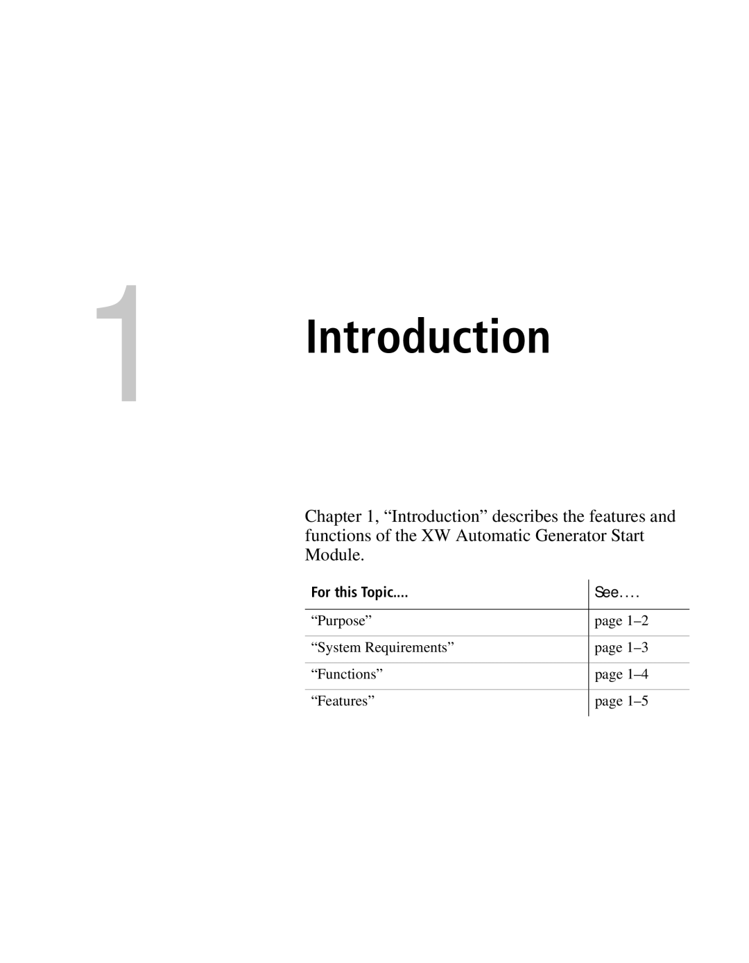 Xantrex Technology XW manual Introduction, For this Topic 