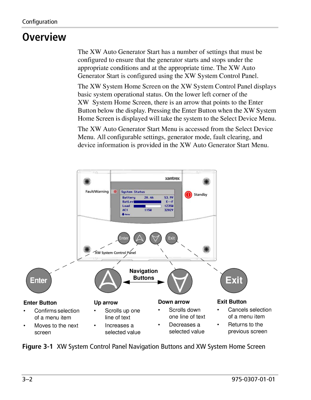 Xantrex Technology XW manual Overview, Exit 