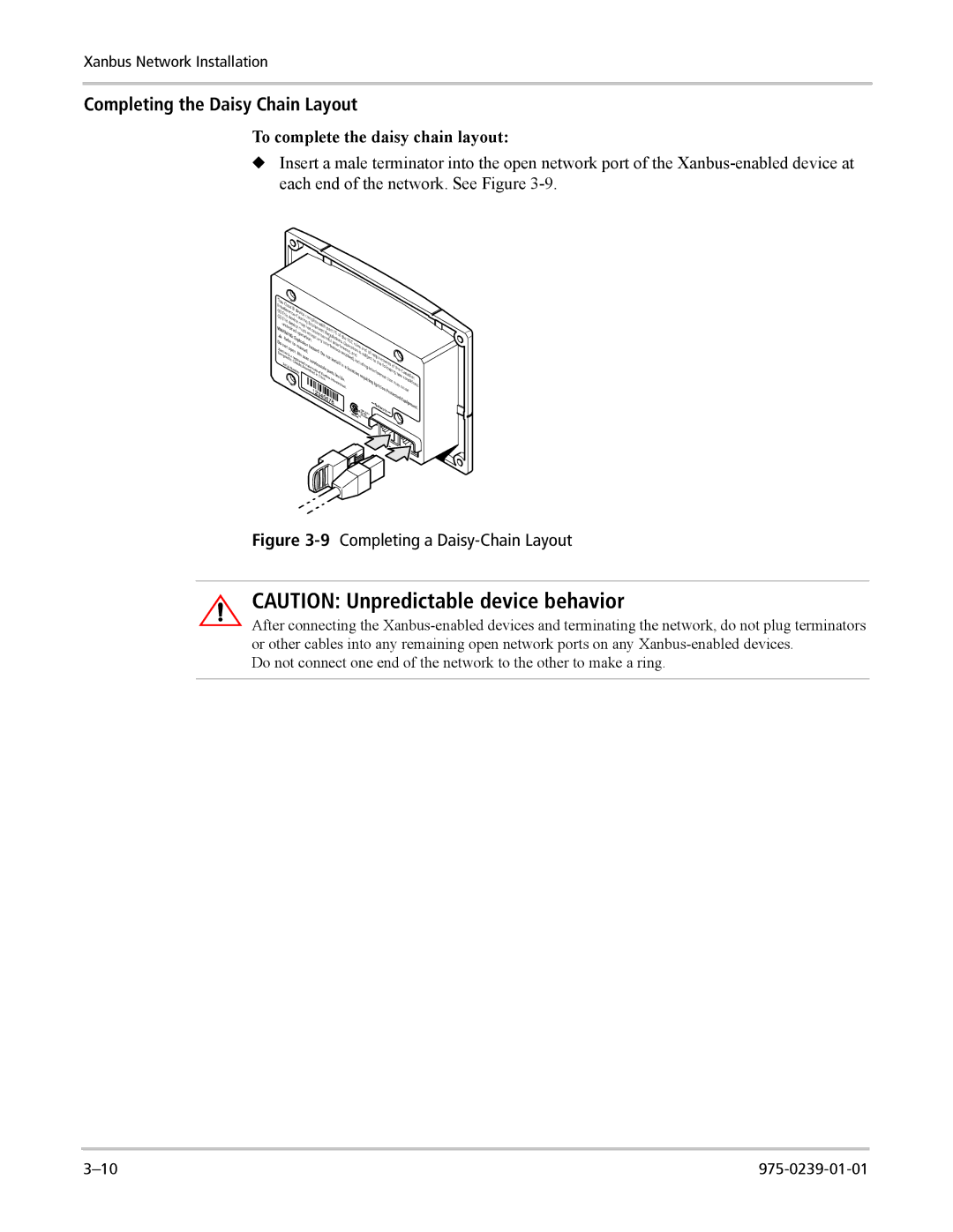 Xantrex Technology XW4024-120/240-60 manual Completing the Daisy Chain Layout, To complete the daisy chain layout 