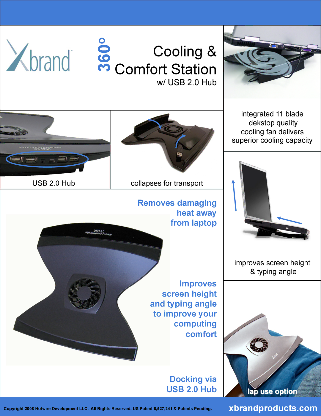 Xbrand XB-1009H manual 360 