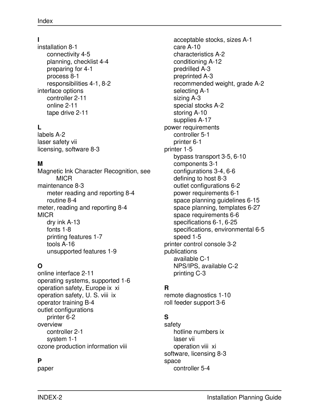 Xerox 135, 100, 155, 115 manual Micr 