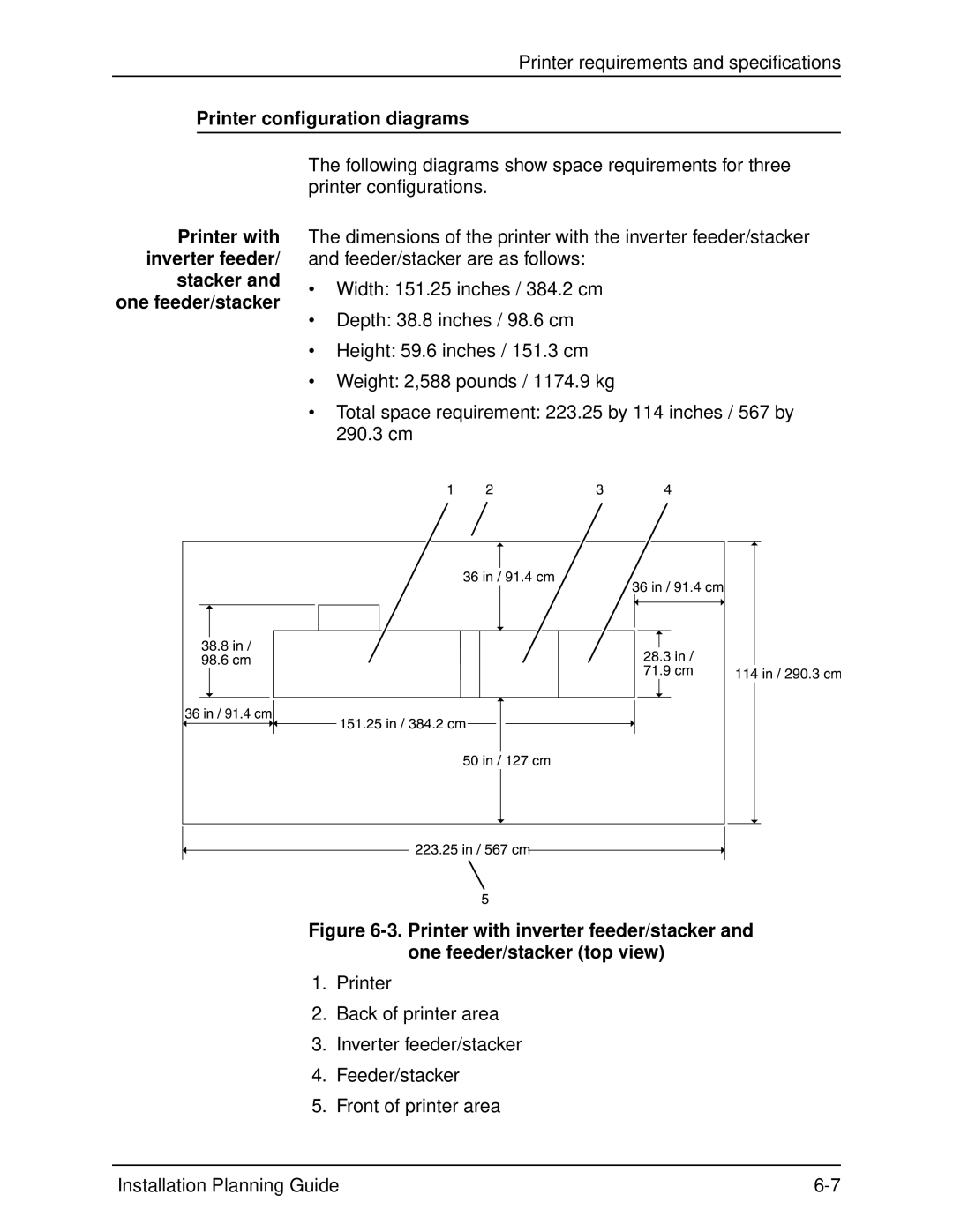 Xerox 115, 100, 155, 135 manual Printer requirements and specifications 