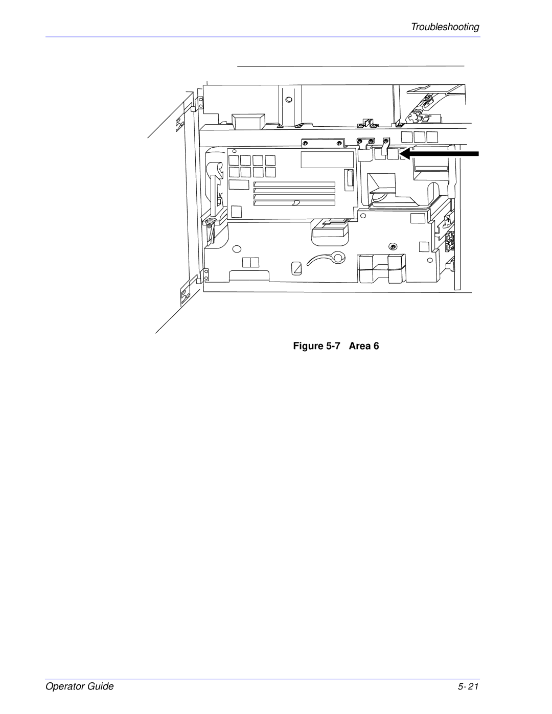 Xerox 180 EPS, 100 manual Area 