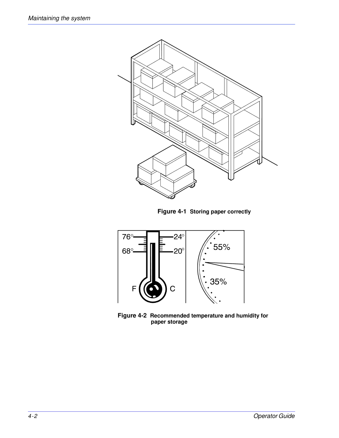 Xerox 100, 180 EPS manual Maintaining the system 