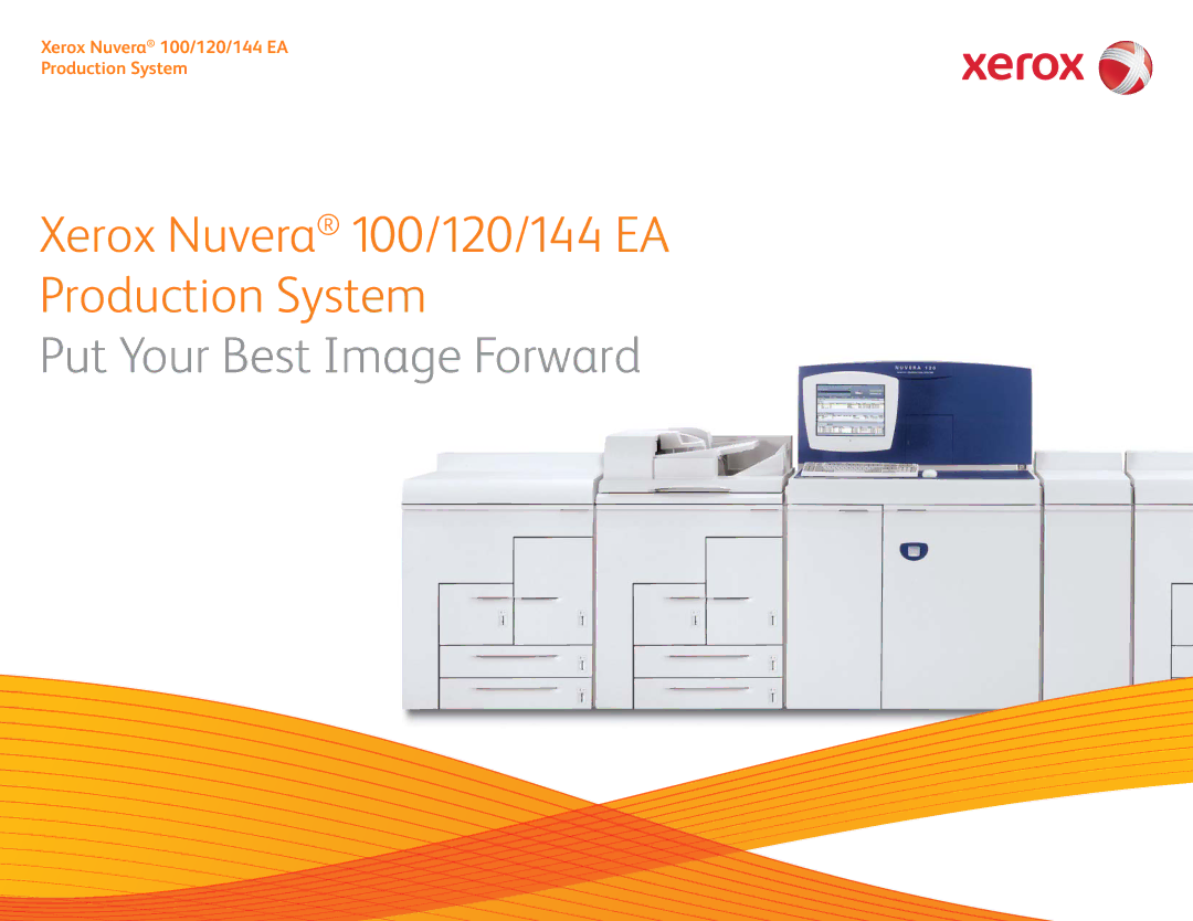 Xerox 100 EA, 120 EA manual Xerox Nuvera 100/120/144 EA Production System 