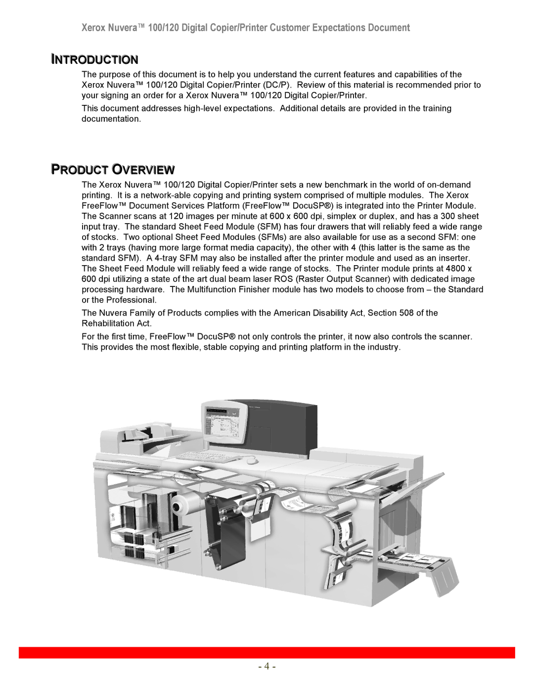 Xerox 120 manual Introductiion 