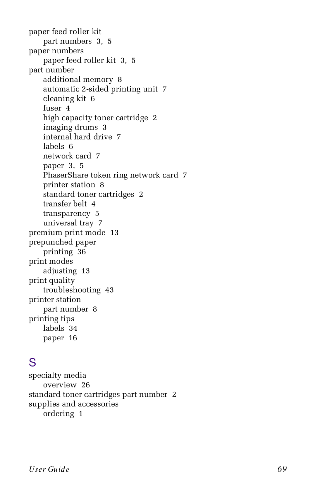 Xerox 1235 manual User Guide 