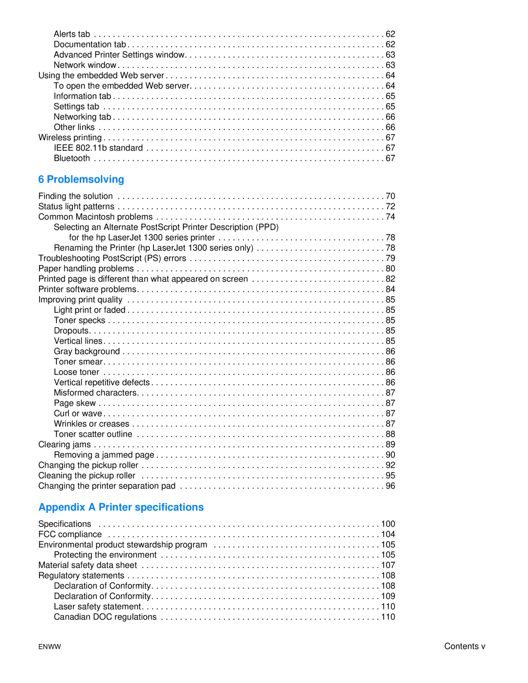 Xerox 1150, 1300 series manual Problemsolving 