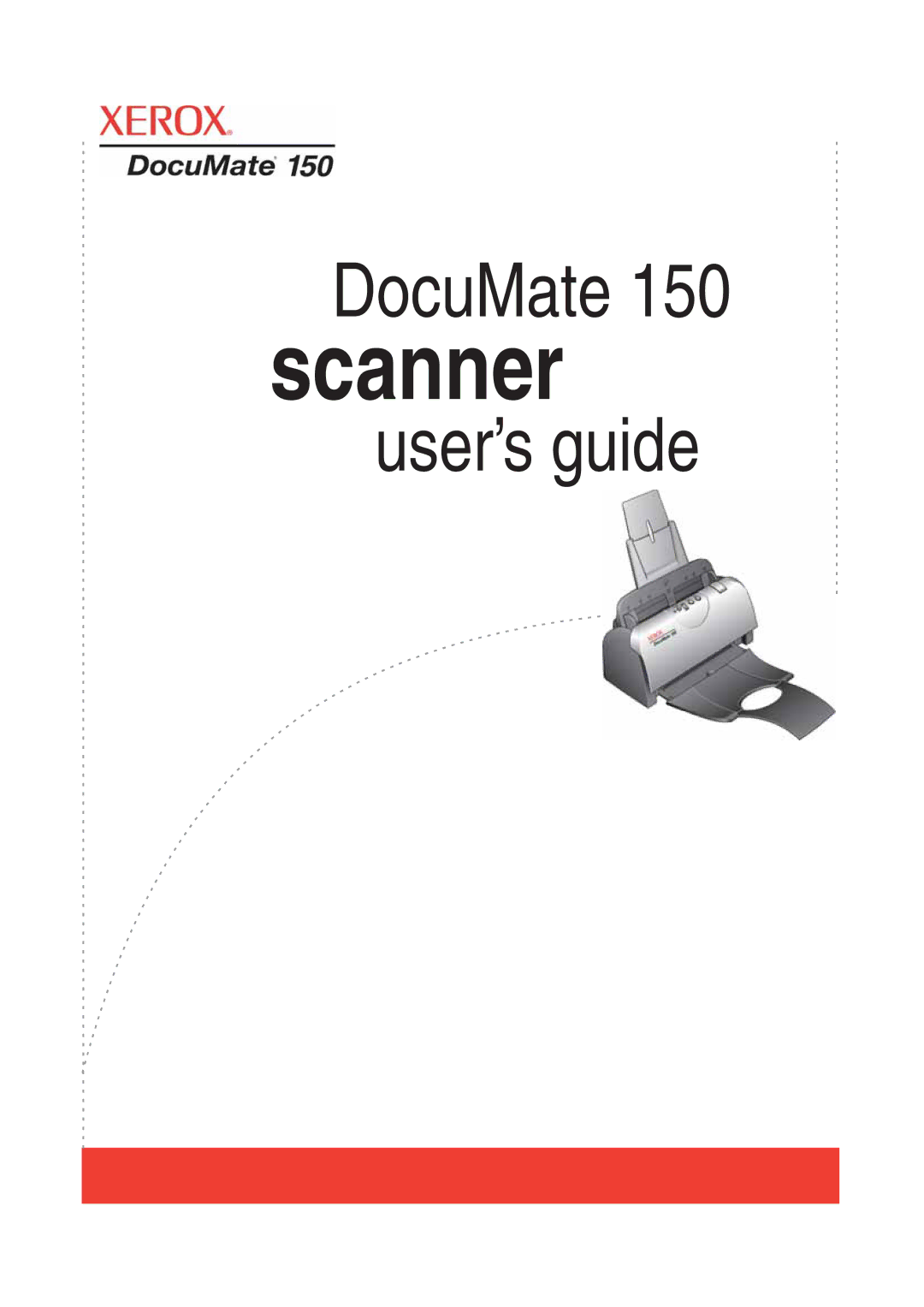 Xerox 150 manual Scanner 