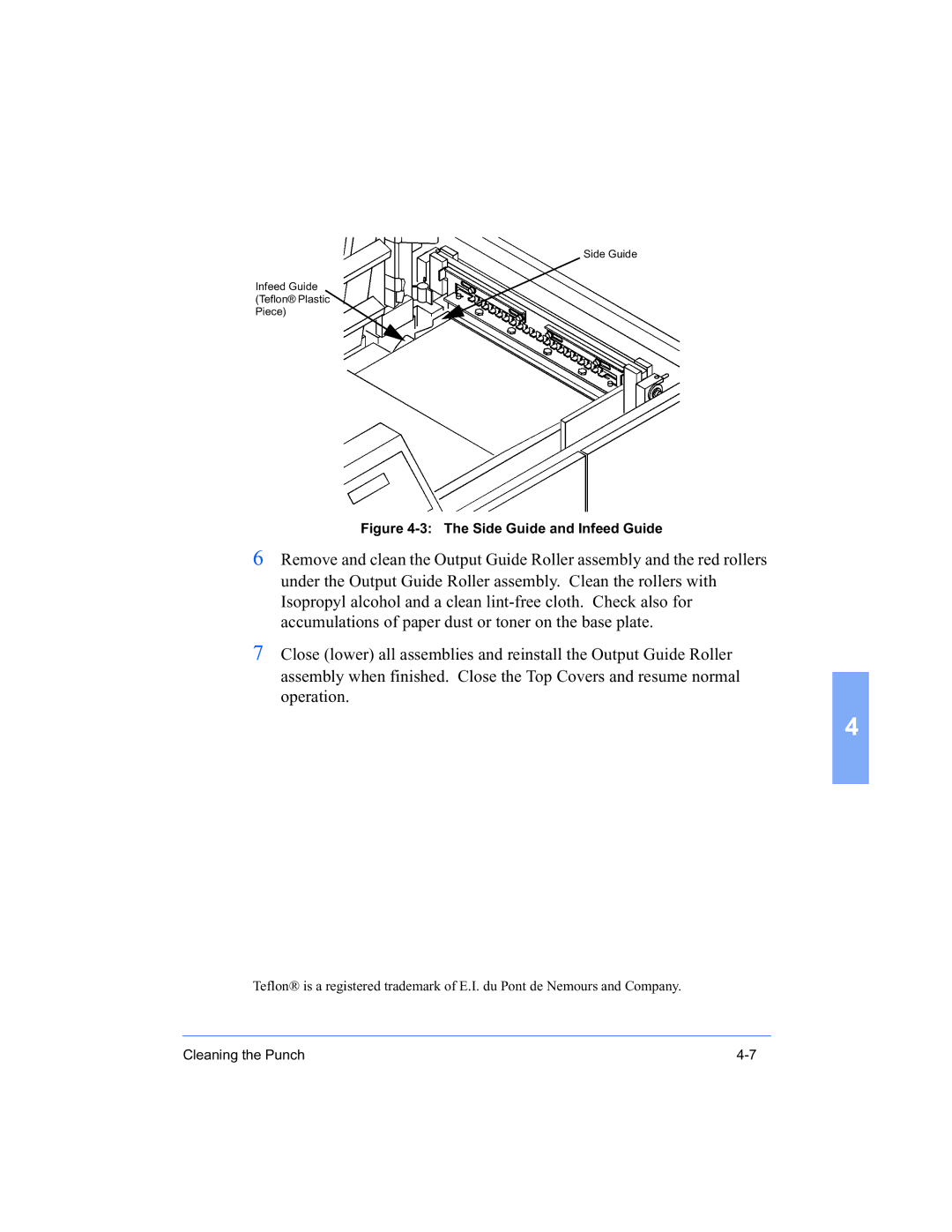 Xerox 16 Series manual Side Guide and Infeed Guide 