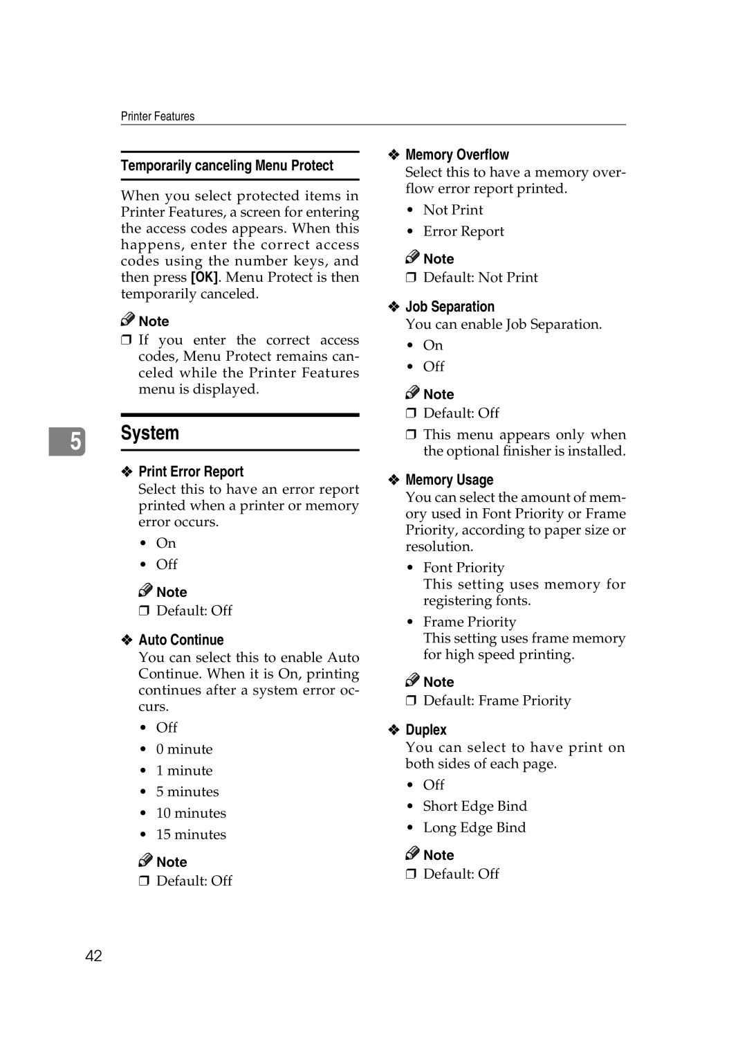 Xerox 2045e appendix System 