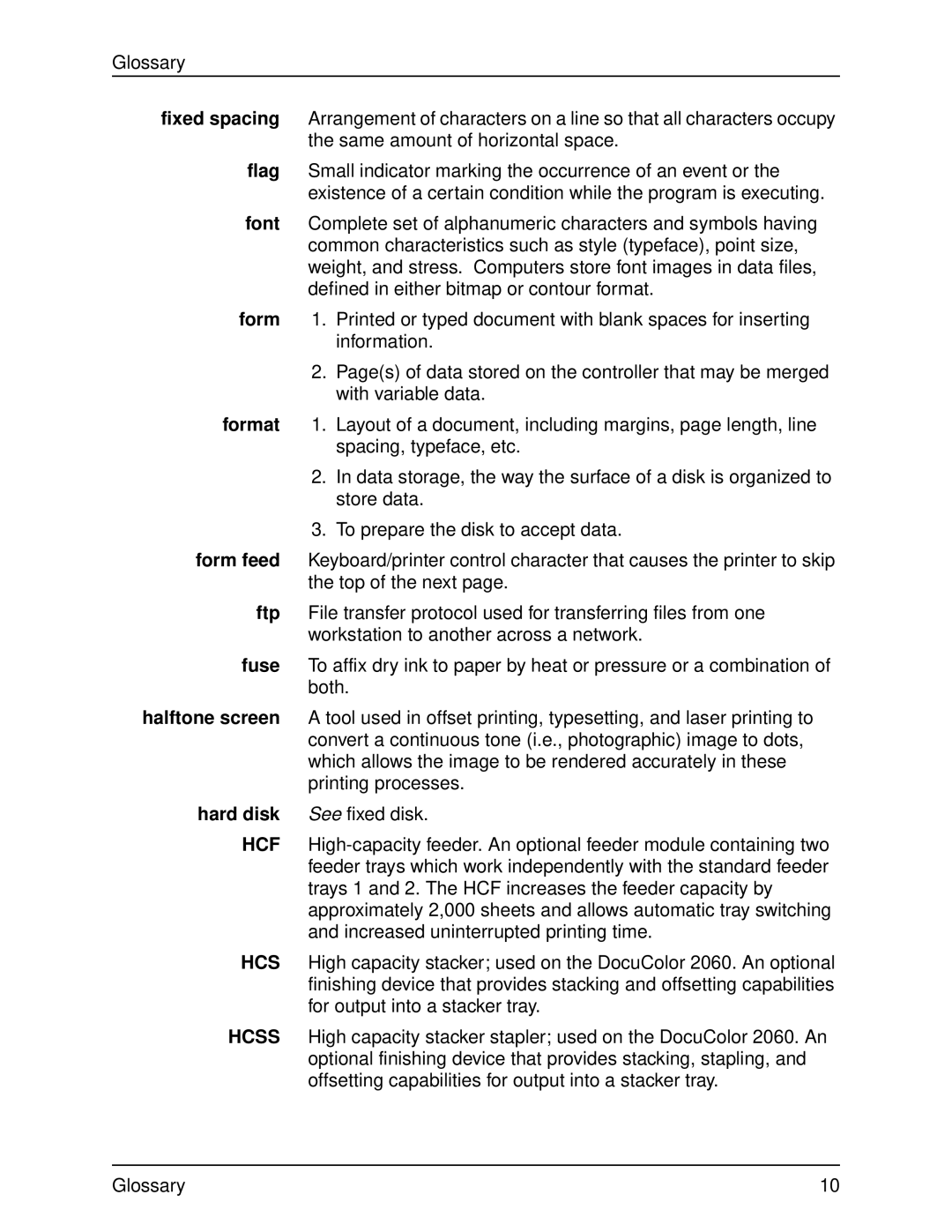 Xerox 2060 manual 