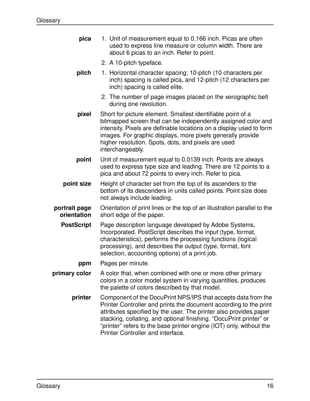 Xerox 2060 manual 