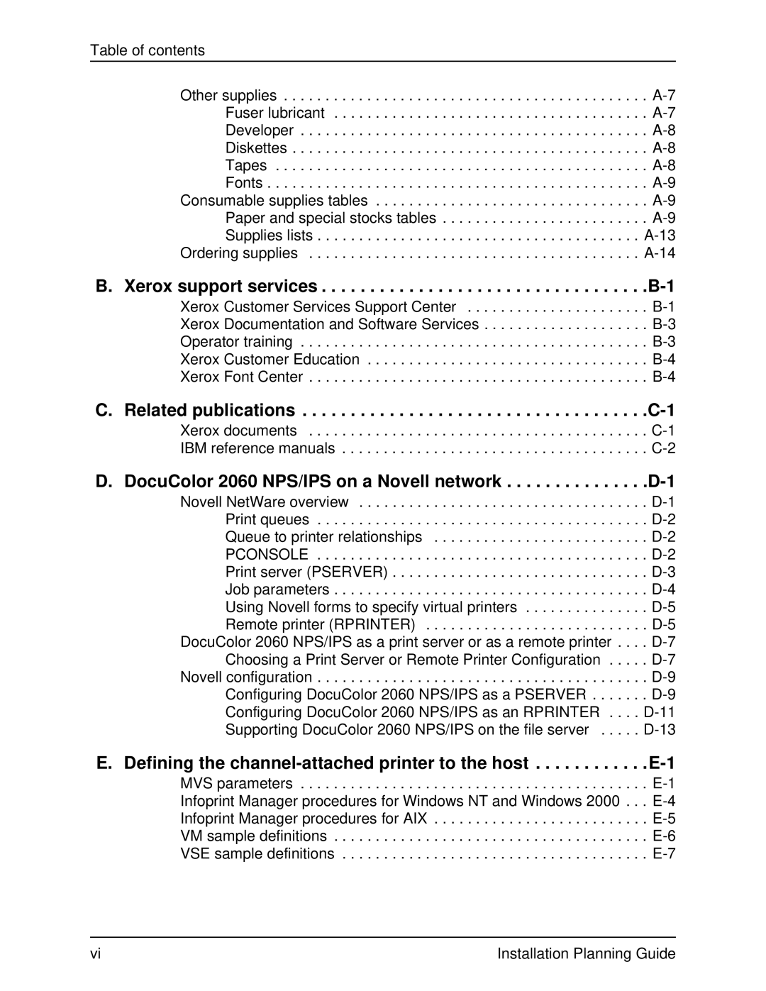 Xerox 2060 manual Defining the channel-attached printer to the host, Pconsole 