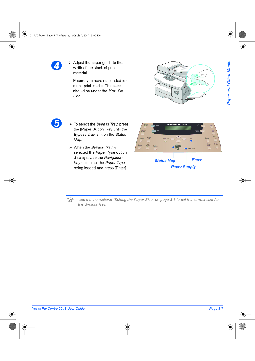 Xerox 2218 manual Enter 