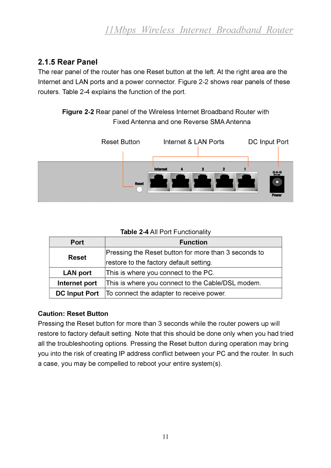 Xerox 2314 manual Rear Panel, All Port Functionality 