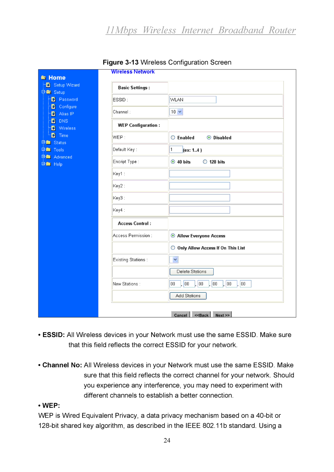 Xerox 2314 manual Wep 