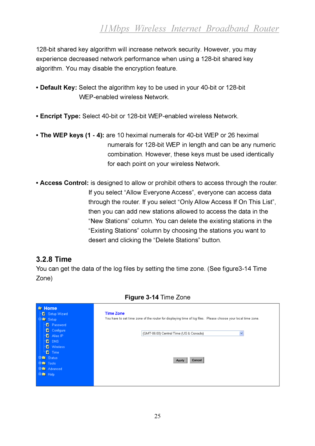 Xerox 2314 manual Time Zone 