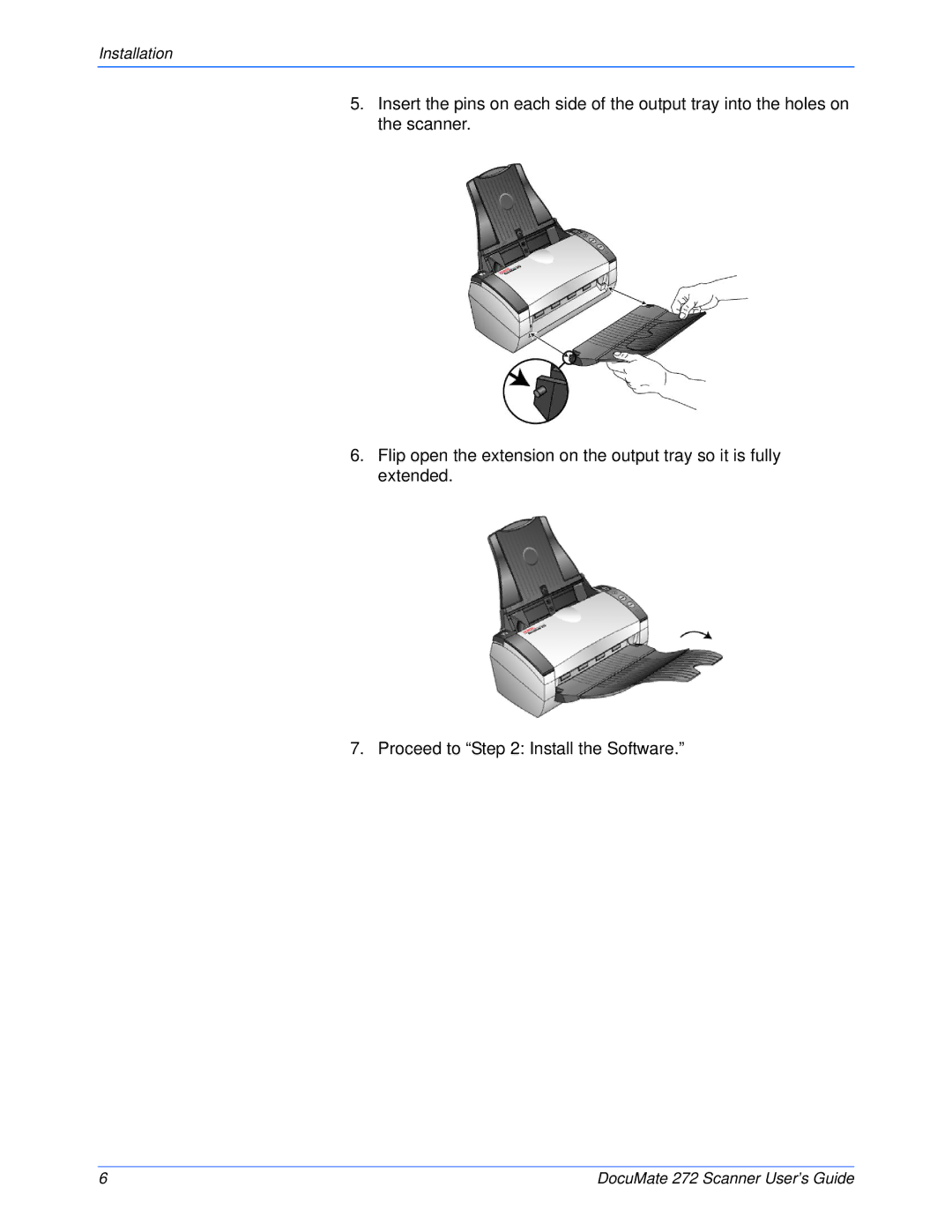 Xerox 272 manual Installation 