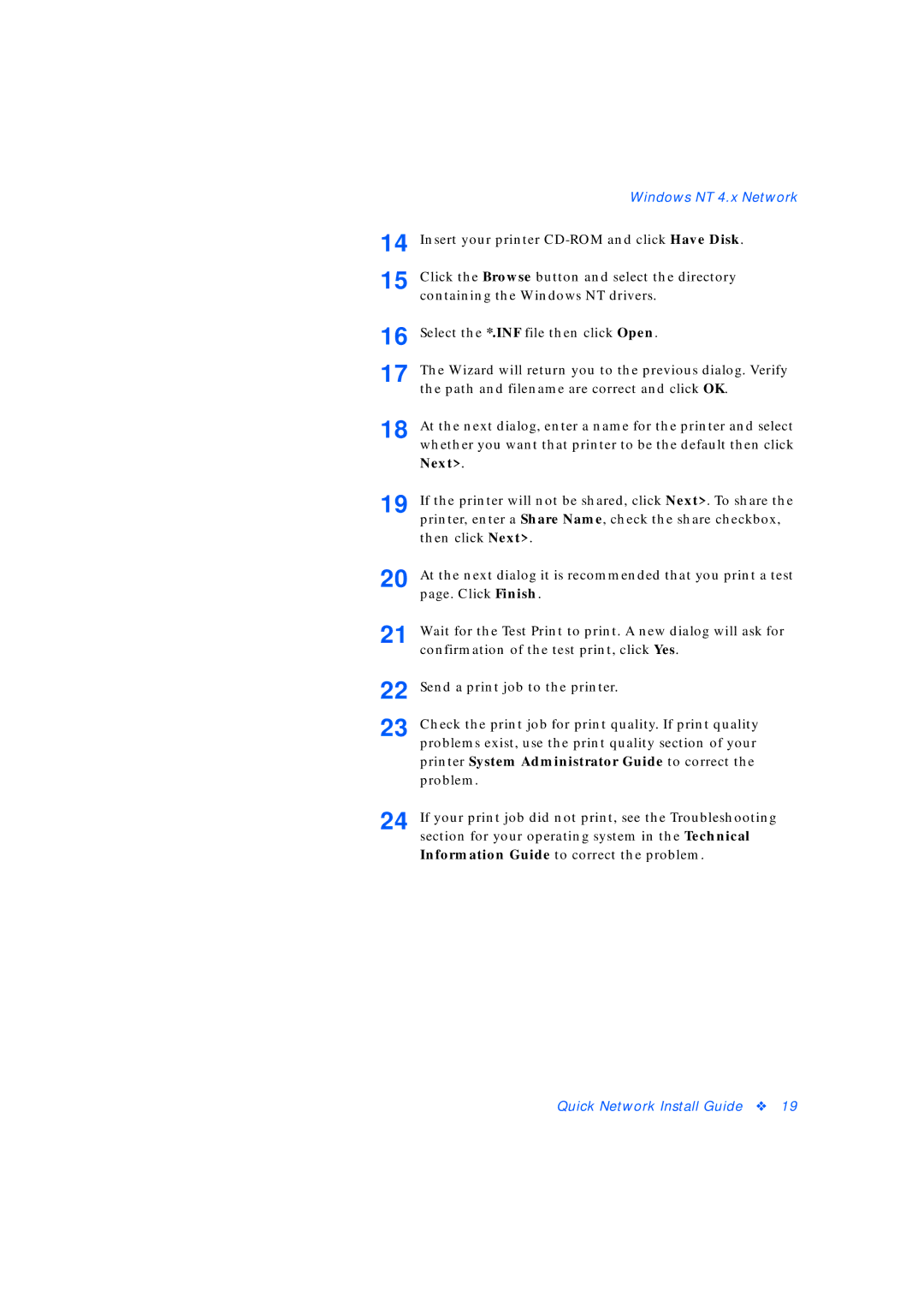 Xerox 3 manual If the printer will not be shared, click Next. To share 