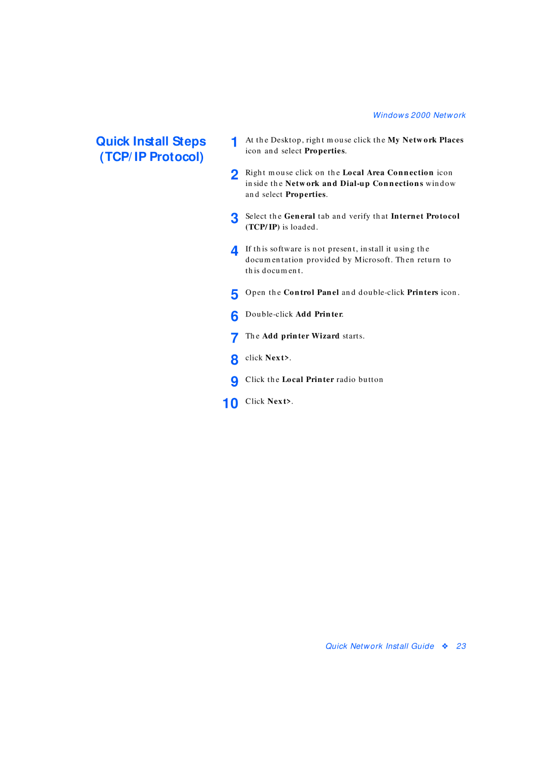 Xerox 3 manual TCP/IP Protocol, Inside the Network and Dial-up Connections window 