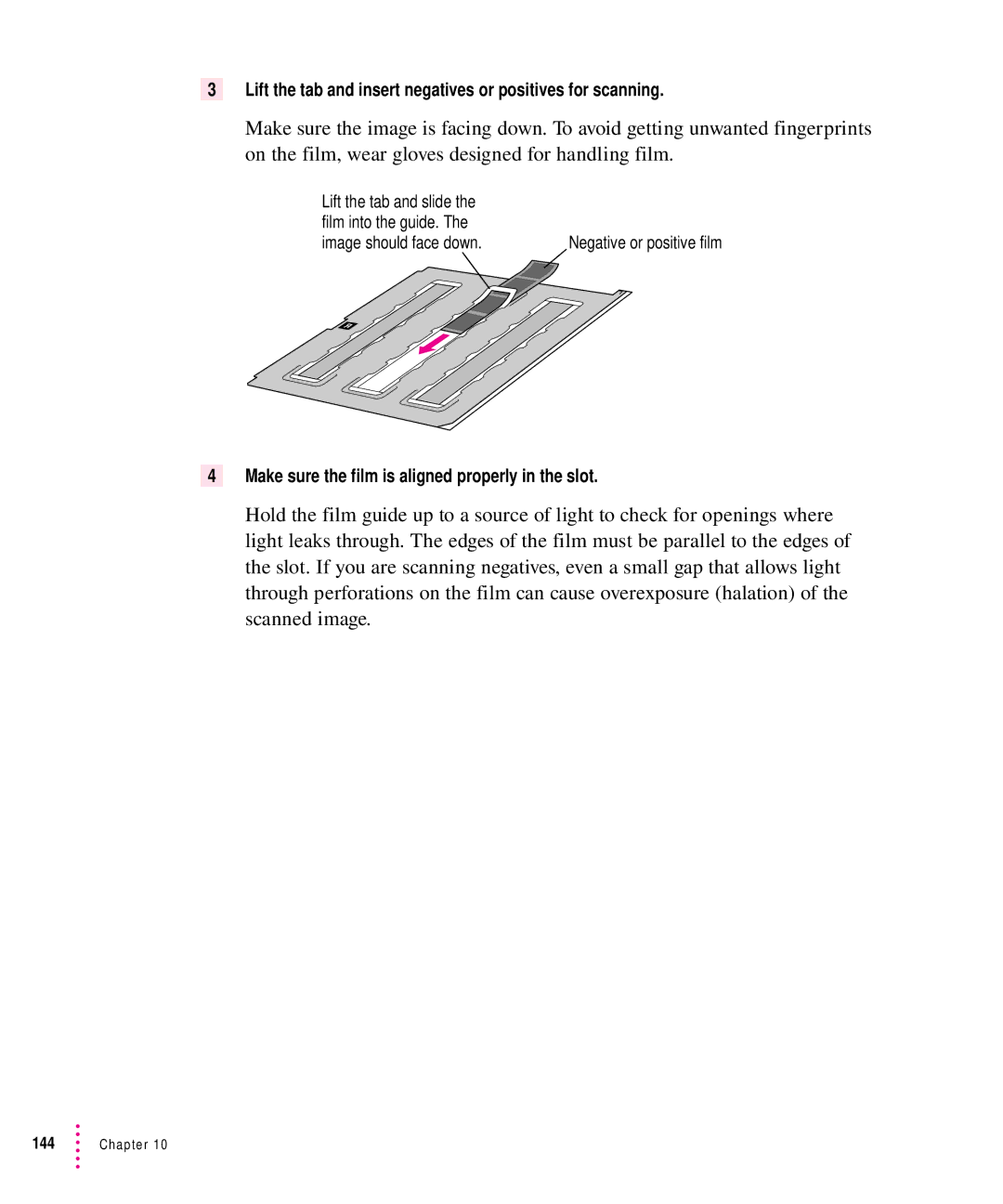 Xerox 30, 1200, 600, 27 user manual Lift the tab and insert negatives or positives for scanning 