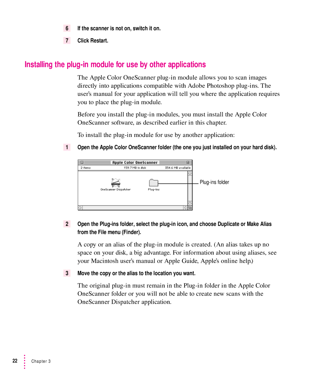 Xerox 600, 30, 1200, 27 user manual Installing the plug-in module for use by other applications 