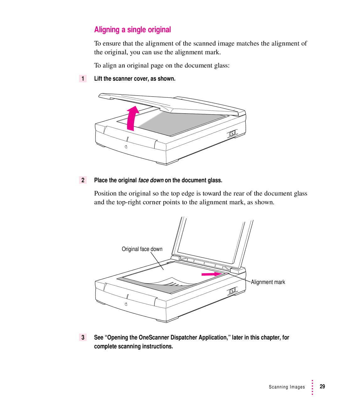 Xerox 1200, 30, 600, 27 user manual Aligning a single original 