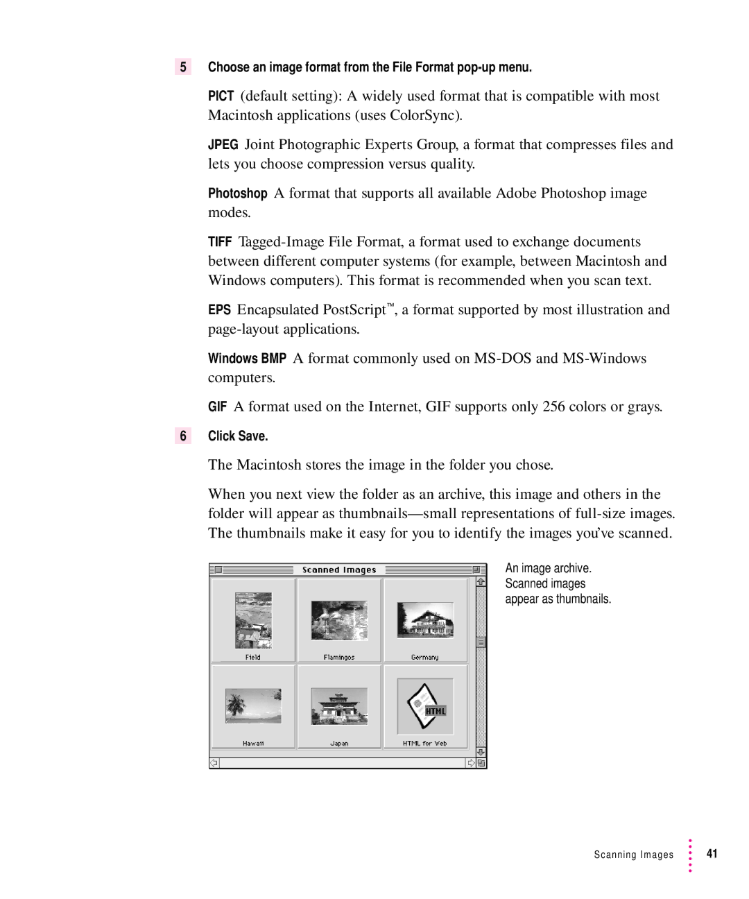 Xerox 1200, 30, 600, 27 user manual Choose an image format from the File Format pop-up menu 