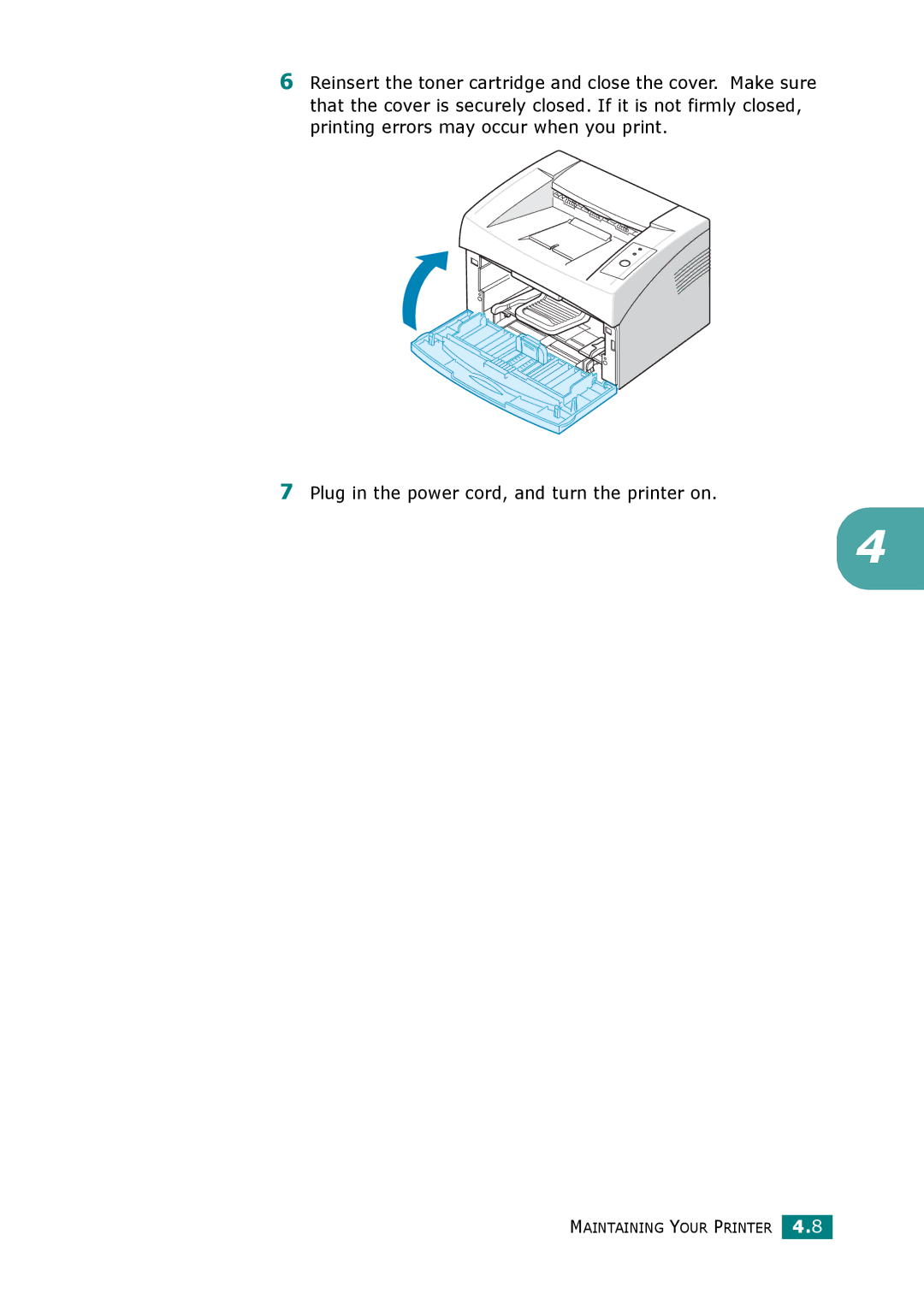 Xerox 3117 manual Maintaining Your Printer 