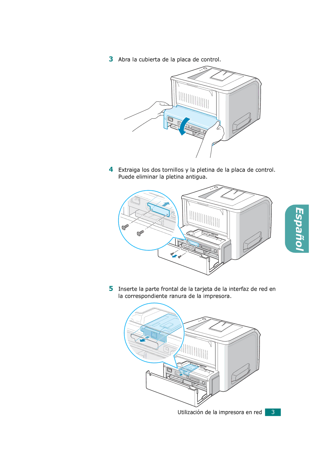 Xerox 3150 manual Español 