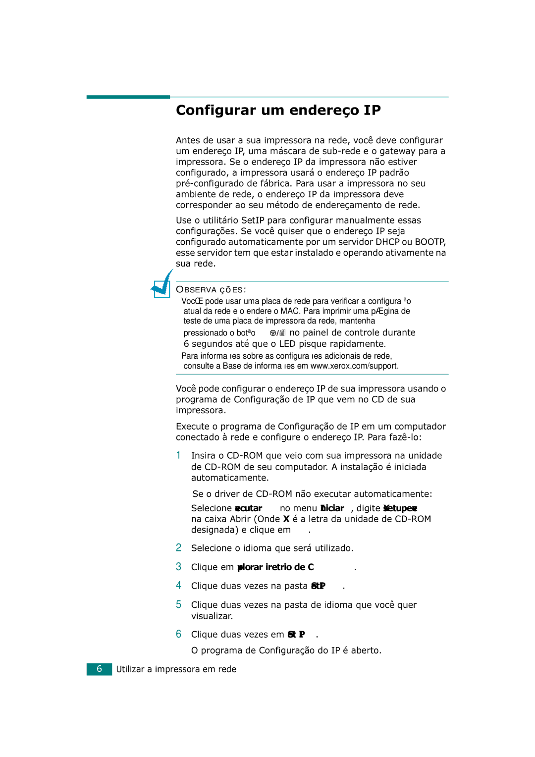 Xerox 3150 manual 