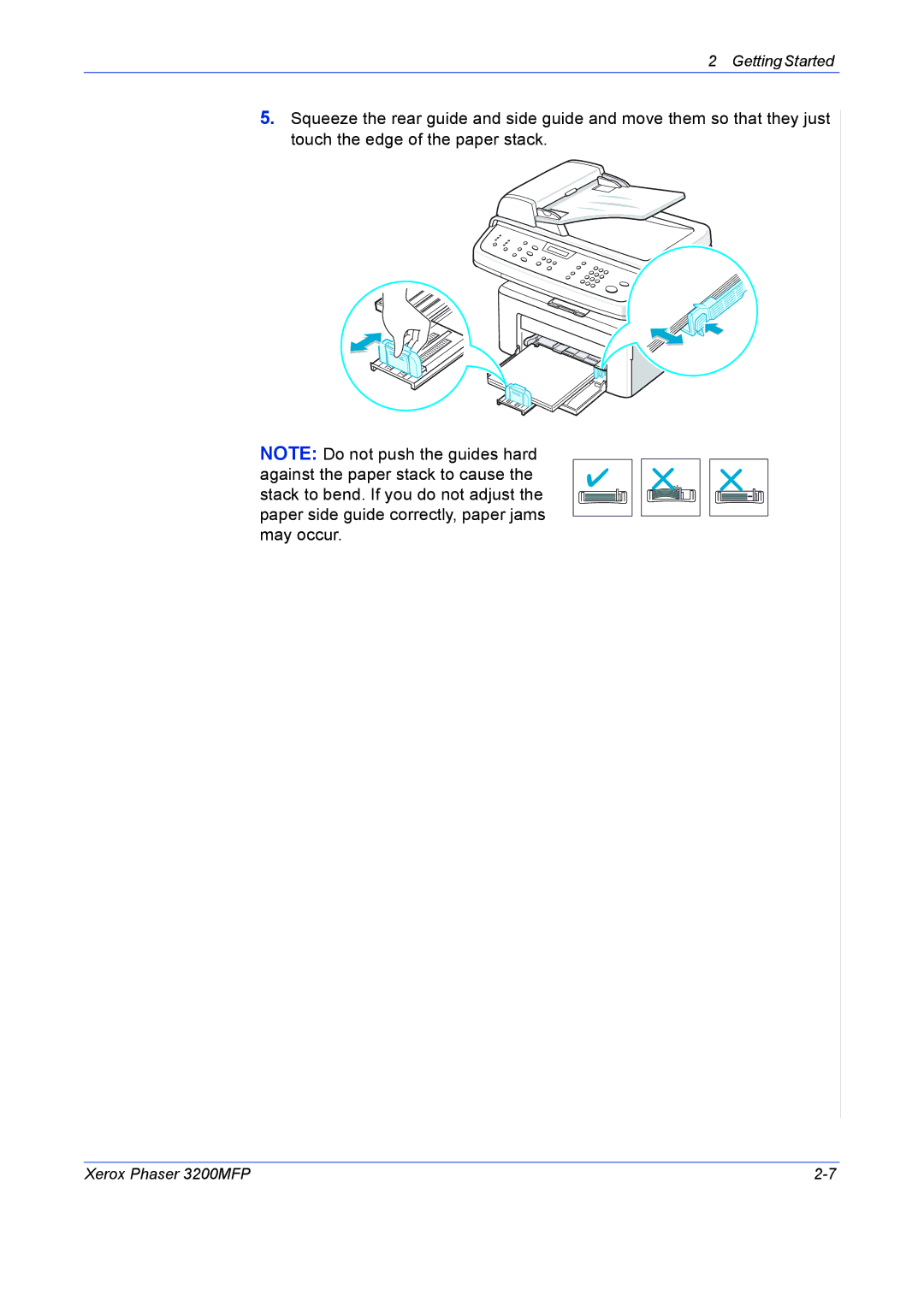 Xerox 3200MFP manual Getting Started 