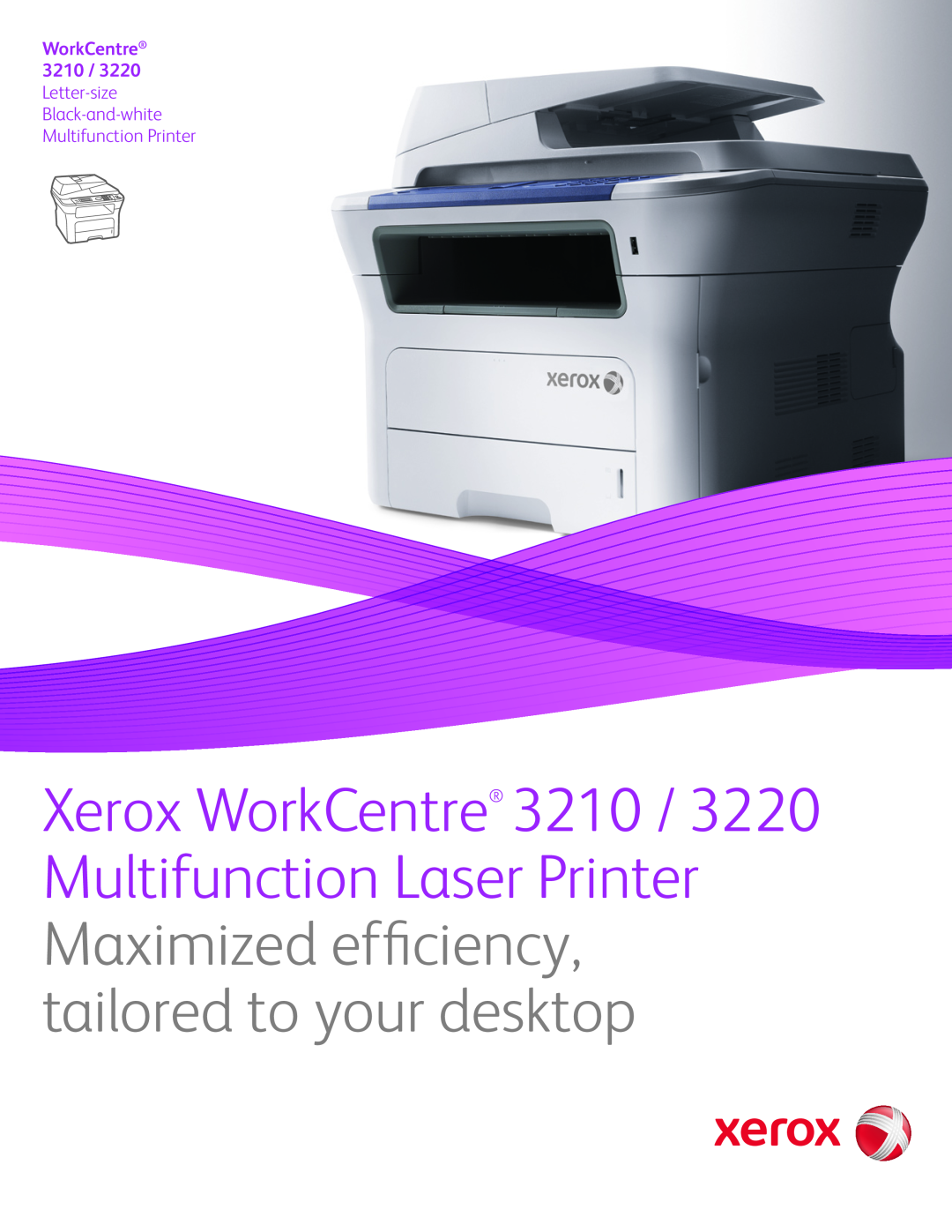 Xerox 3220, 3210 manual 