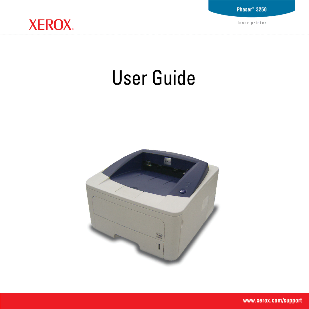 Xerox 3250 manual User Guide 