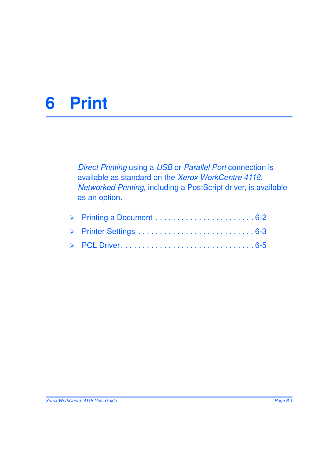 Xerox 32N00467 manual Print 