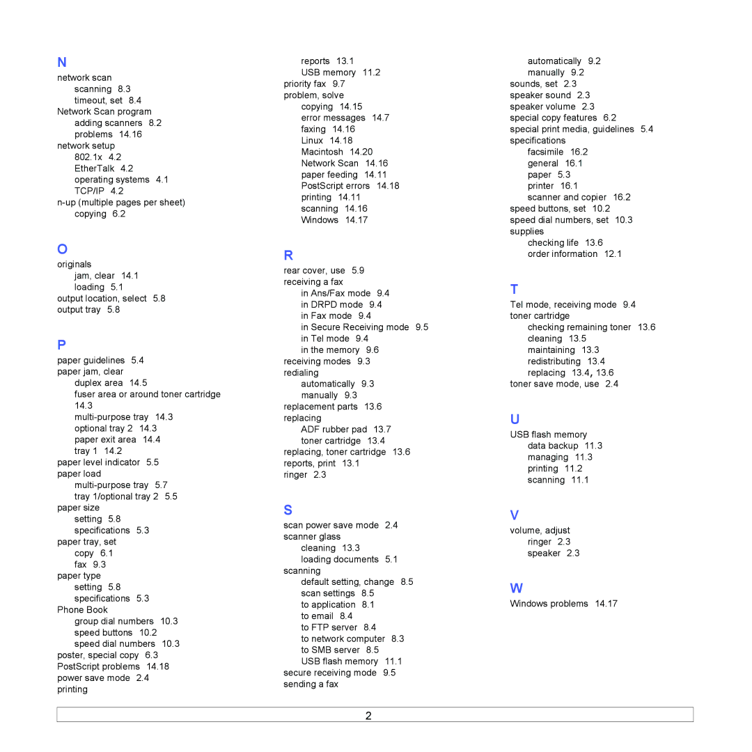 Xerox 3300MFP manual 