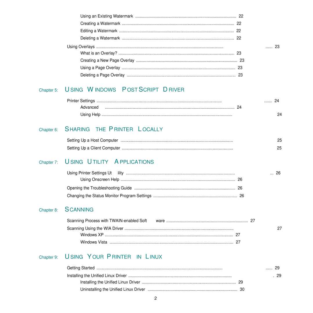 Xerox 3300MFP manual Using Windows Postscript Driver 