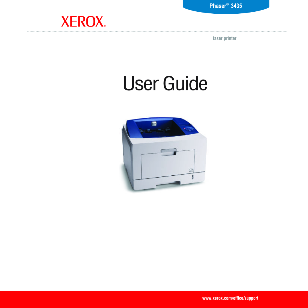 Xerox 3435DN manual 