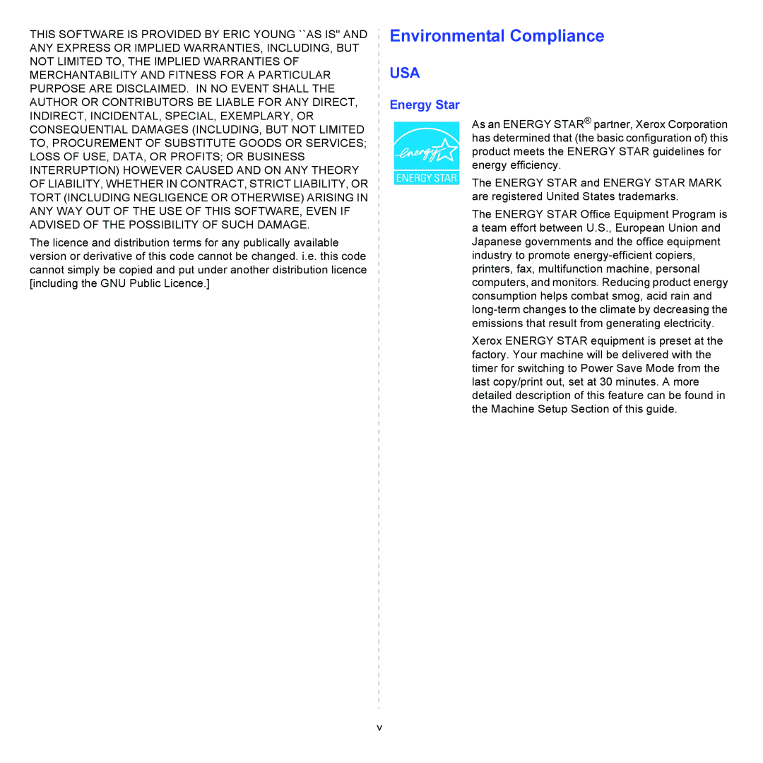 Xerox 3435DN manual Environmental Compliance 