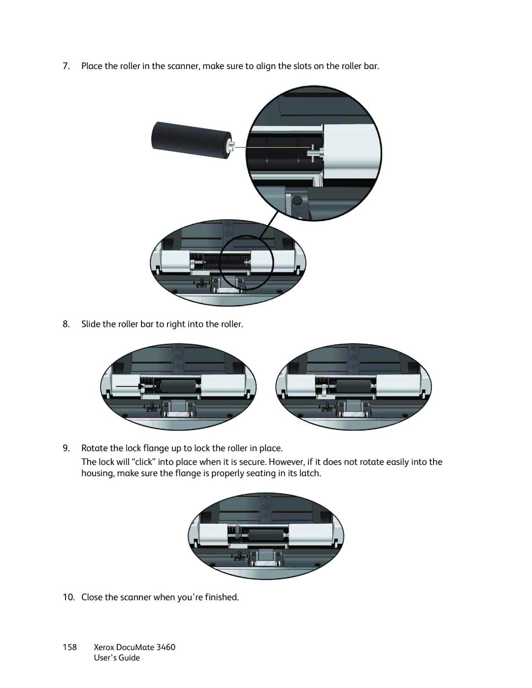 Xerox manual Xerox DocuMate 3460 User’s Guide 