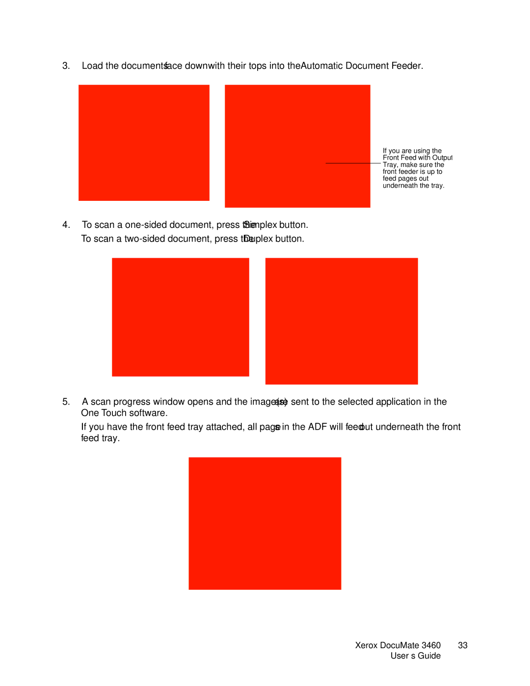 Xerox 3460 manual User’s Guide 