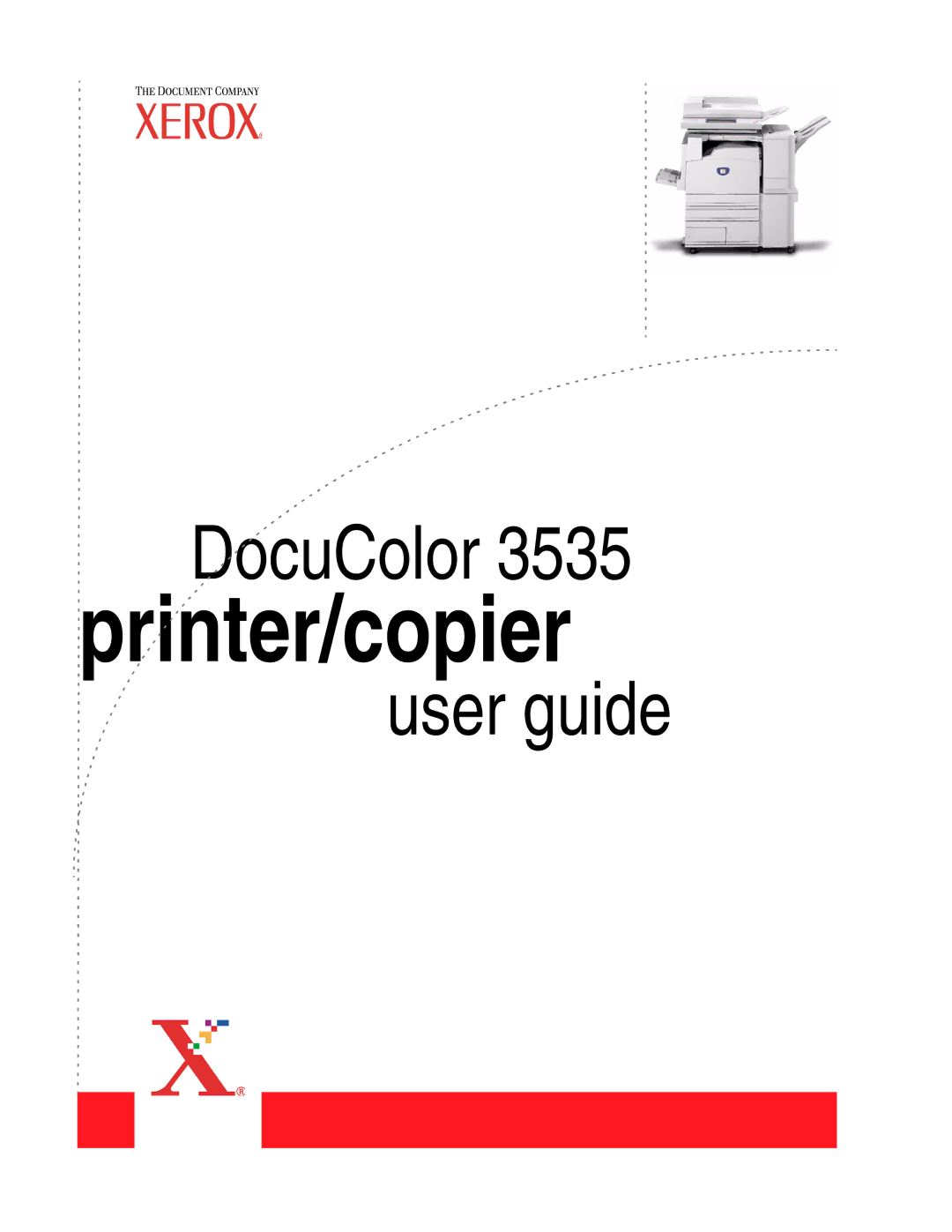 Xerox 3535 manual Printer/copier 