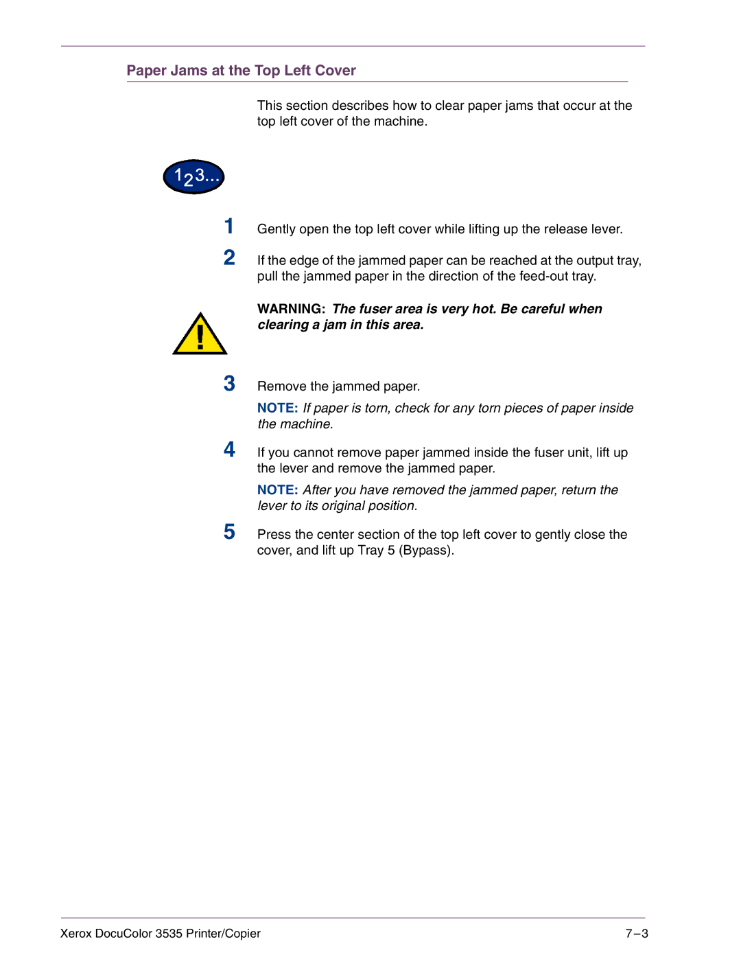 Xerox 3535 manual 